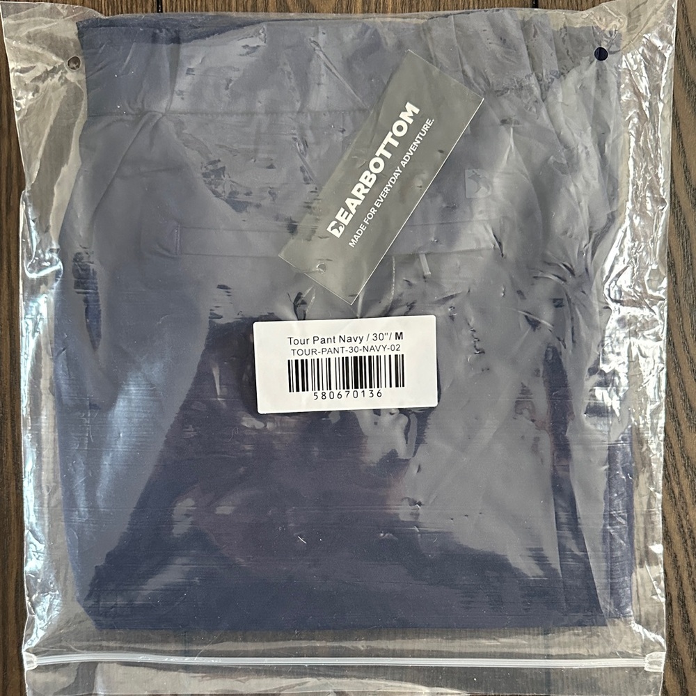 BEARBOTTOM Tour Pant Navy Medium NWT